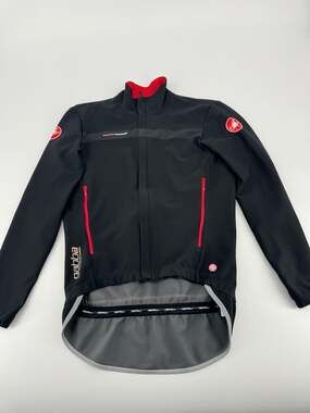 Castelli Gabba Foul Weather Race Equipment Cycling Jacket Black Size XL